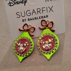 Sugarfix By Baublebar Disney Mickey Mouse Ornament Drop Earrings